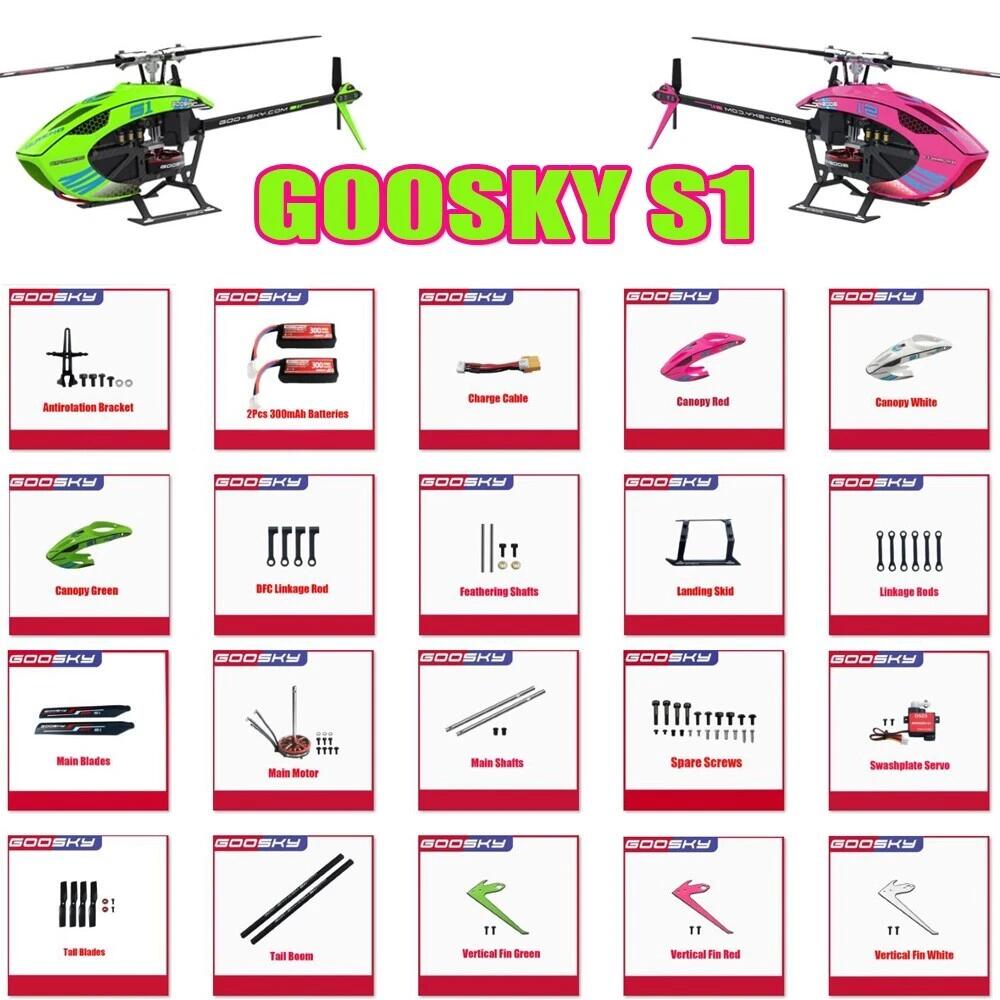 Rc Helicopter Bag - Goosky S1 Helicopter RC Electric Replacement
