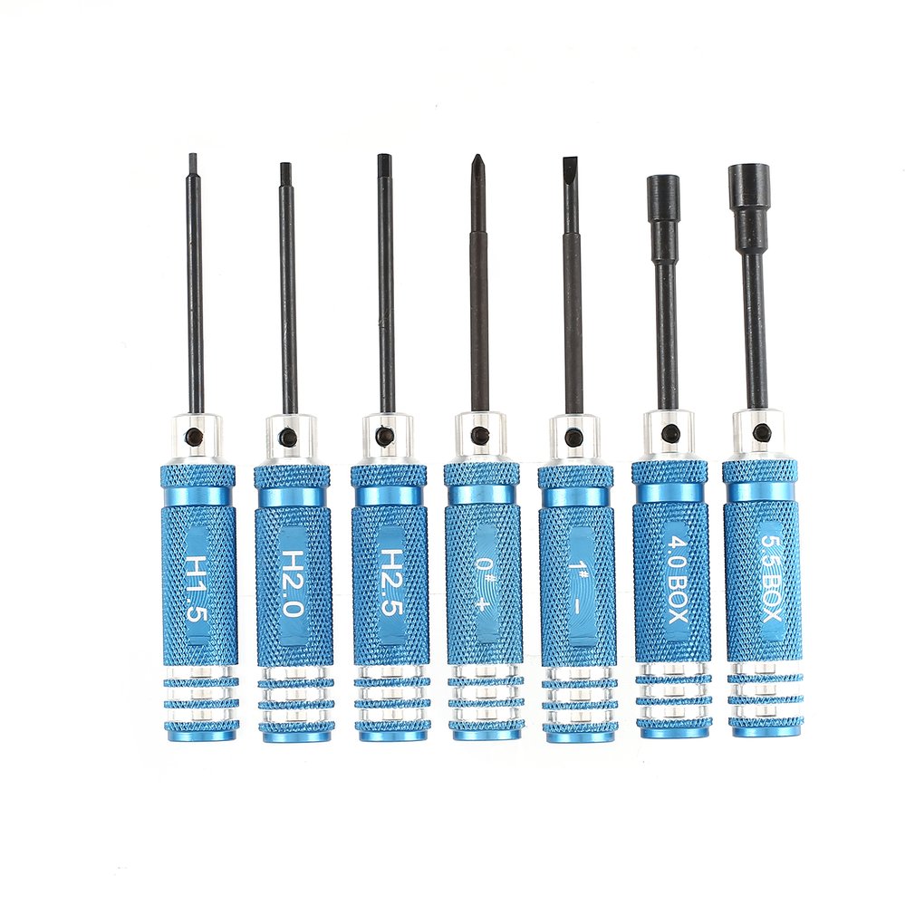 YSIDO 7Pcs 1.5 2.0 2.5mm Hex S - огляд і ціна Rc Helicopter Tool Kit