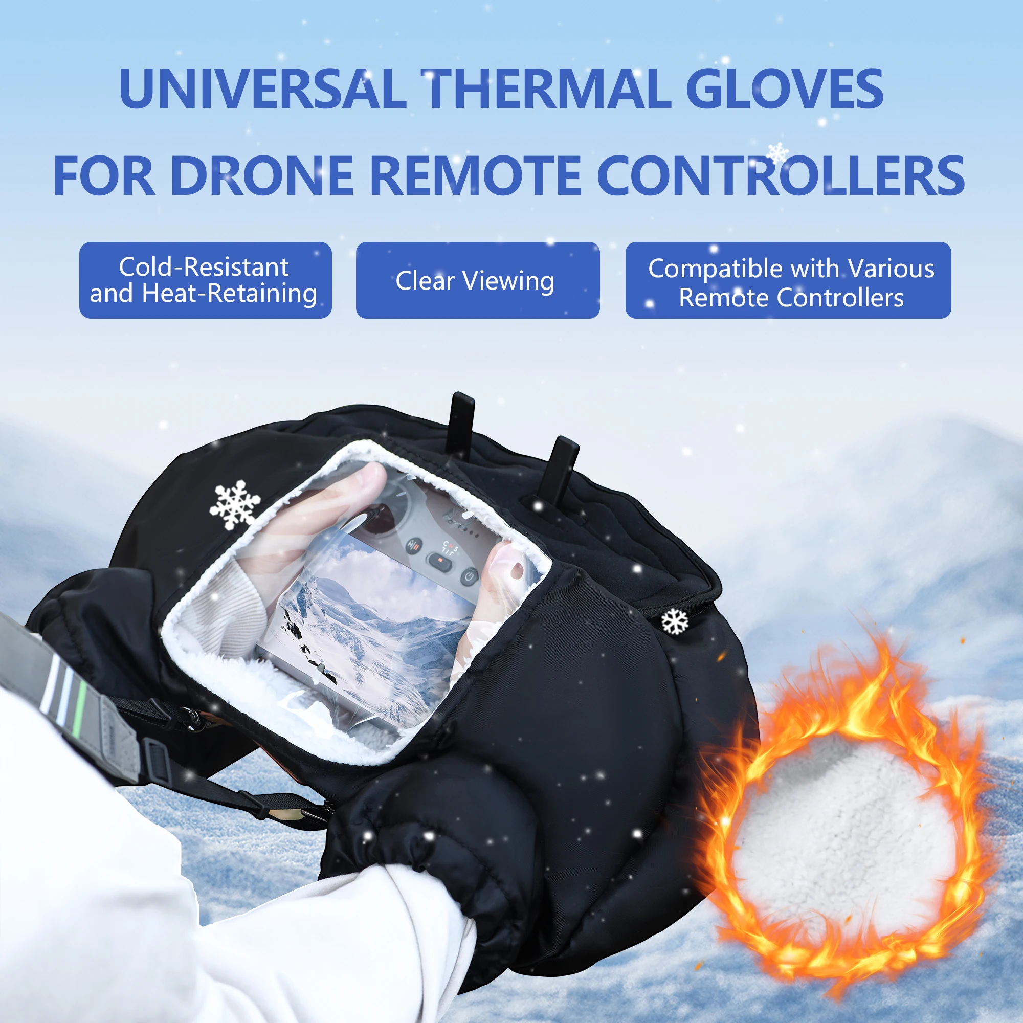 Winter Warm Gloves Drone Fligh - огляд і ціна Dji Drone Mini 4 Pro